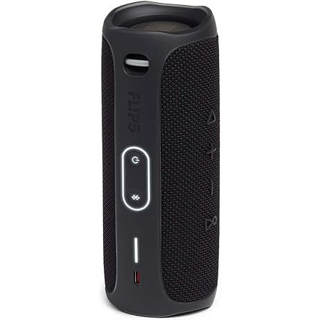 JBL FLIP 5, Waterproof Portable Bluetooth Speaker, Black, Small