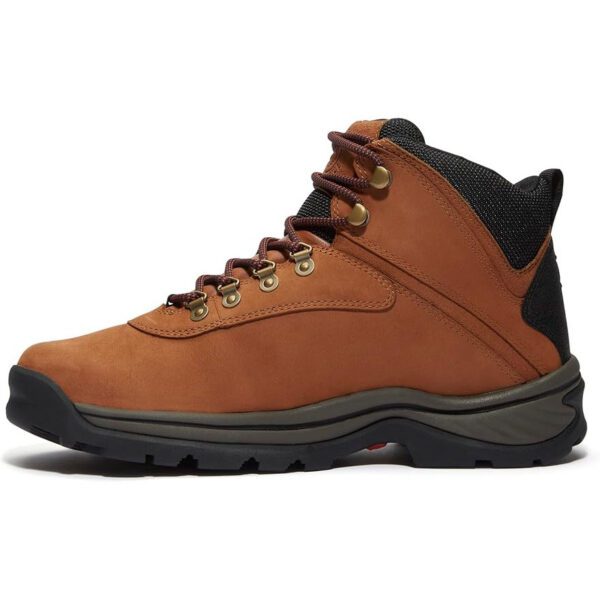 Timberland Mens White Ledge Mid Waterproof, Rust Nubuck