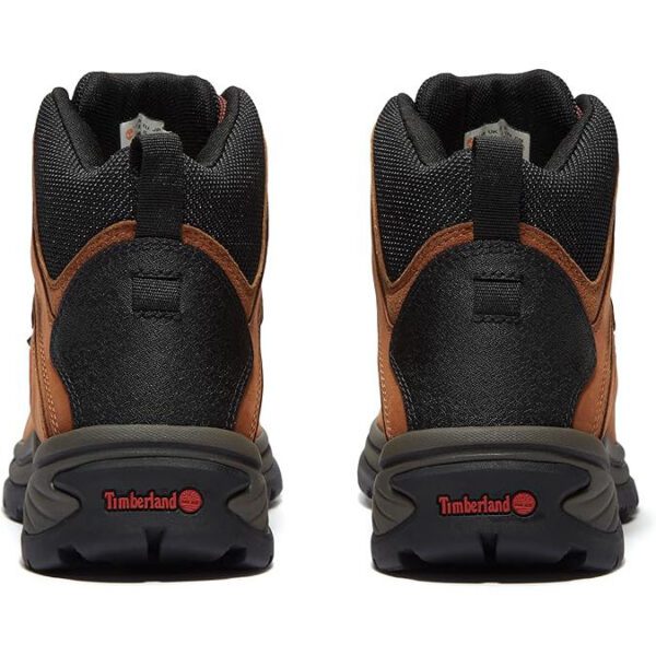 Timberland Mens White Ledge Mid Waterproof, Rust Nubuck